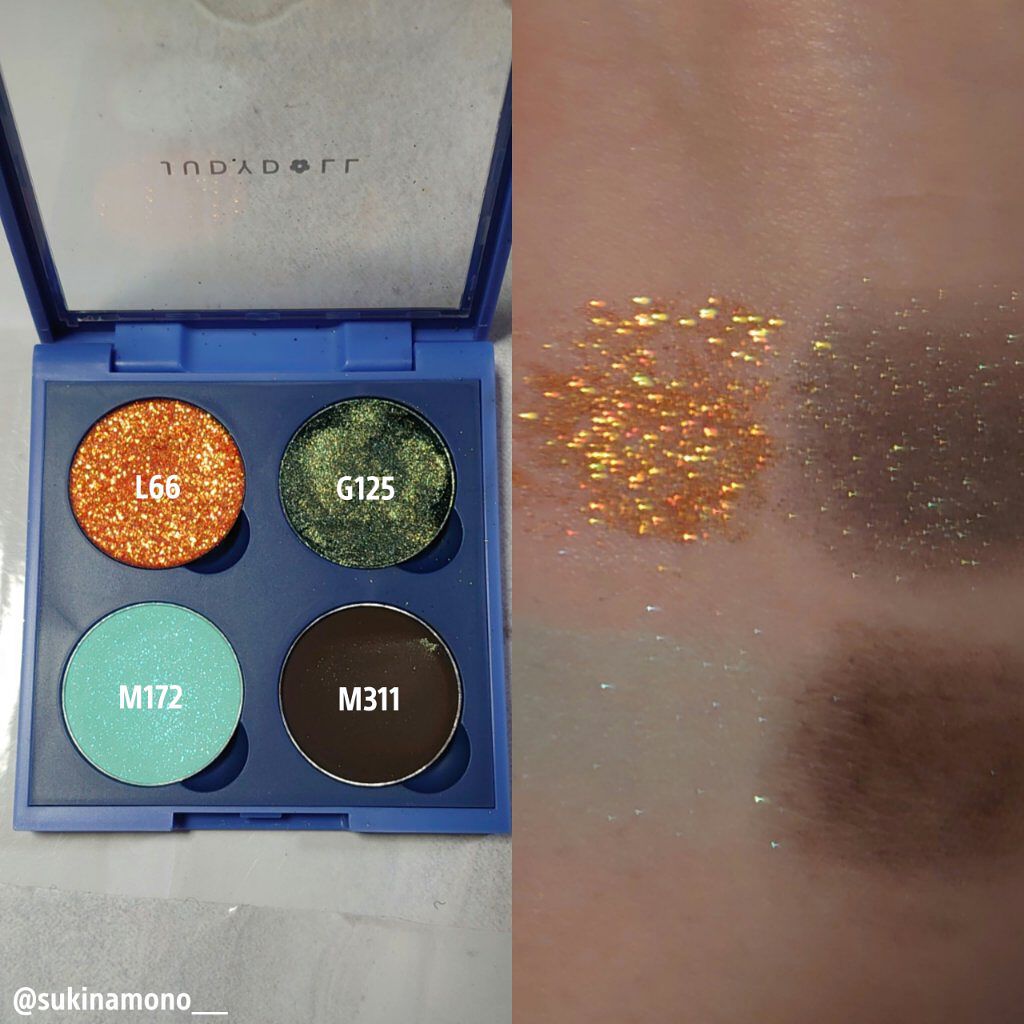  ソフトシングルアイシャドウ/JUDYDOLL/単色アイシャドウを使ったクチコミ（2枚目）