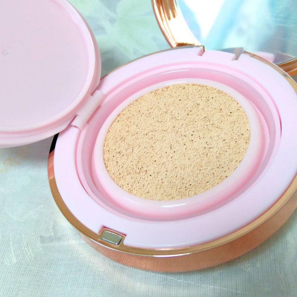 ピンクティーツリーカバークッション/APLIN/クッションファンデーションを使ったクチコミ(2枚目)