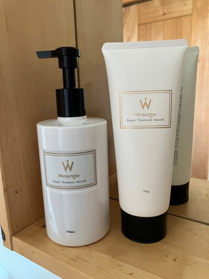 ウォンジョンヨ リペアシャンプー スムース/リペアトリートメント スムース/Wonjungyo/市販シャンプーを使ったクチコミ(4枚目)