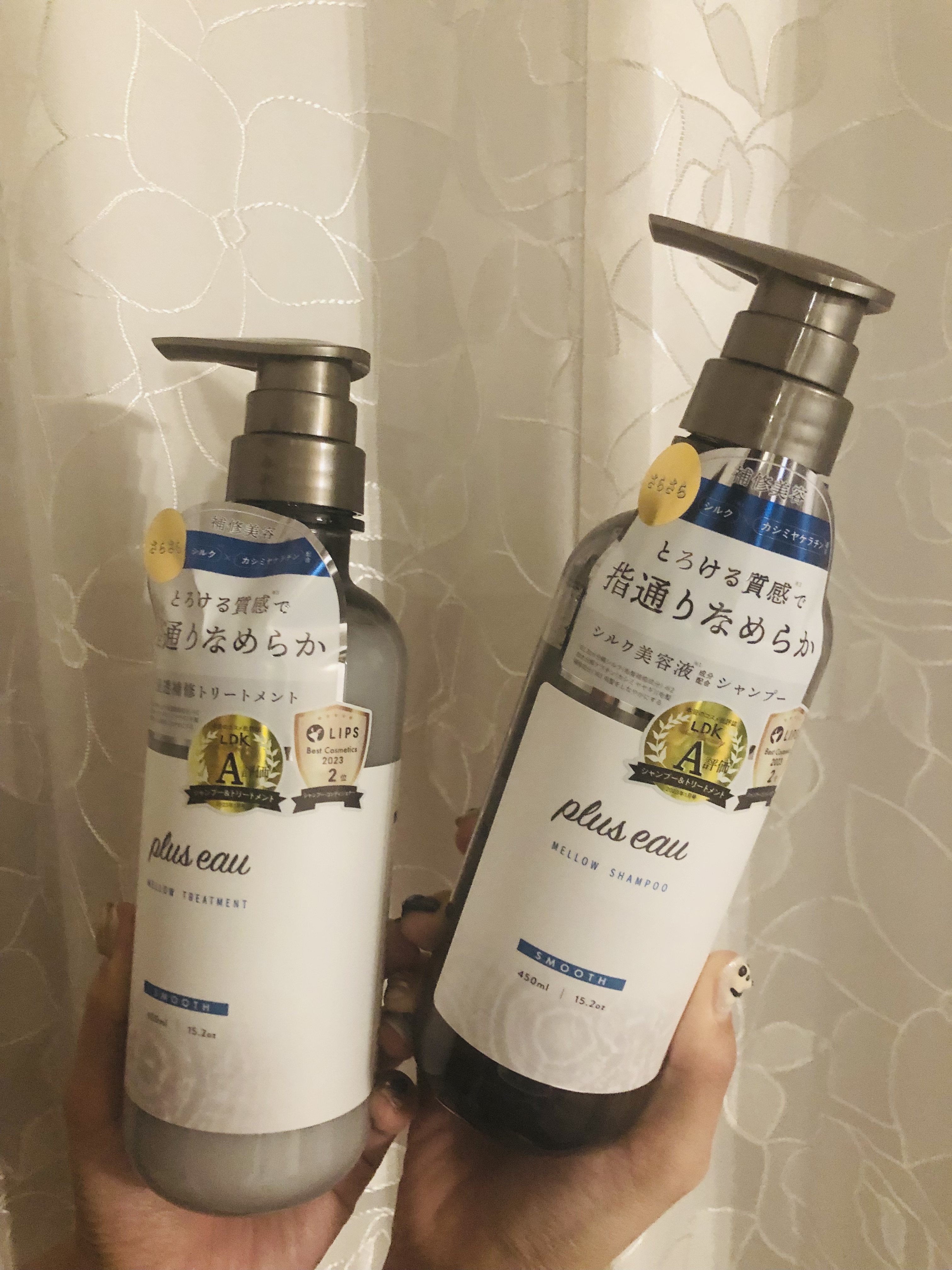 メロウシャンプー/メロウトリートメント/plus eau/市販シャンプーを使ったクチコミ（1枚目）