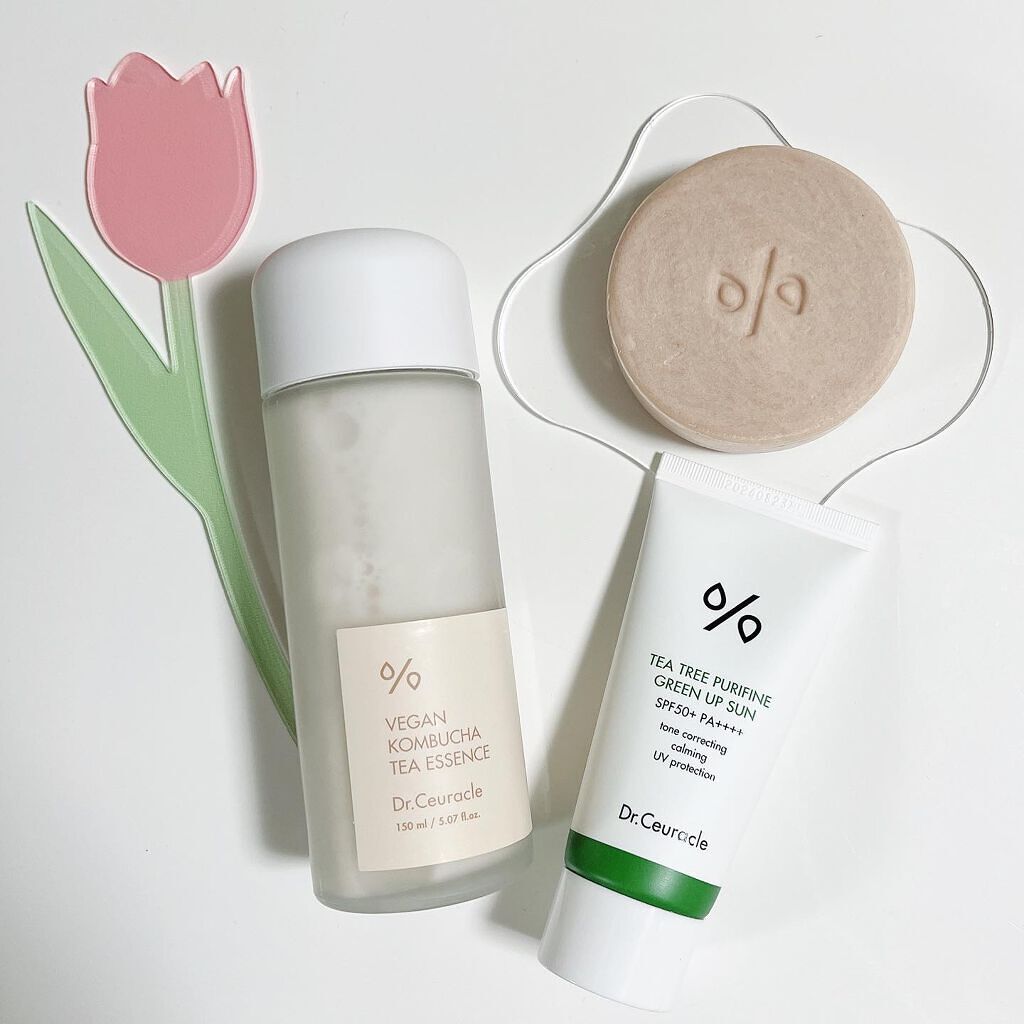 ヴィーガンコンブチャ ティー エッセンス/Dr.Ceuracle/オールインワン化粧品を使ったクチコミ(1枚目)
