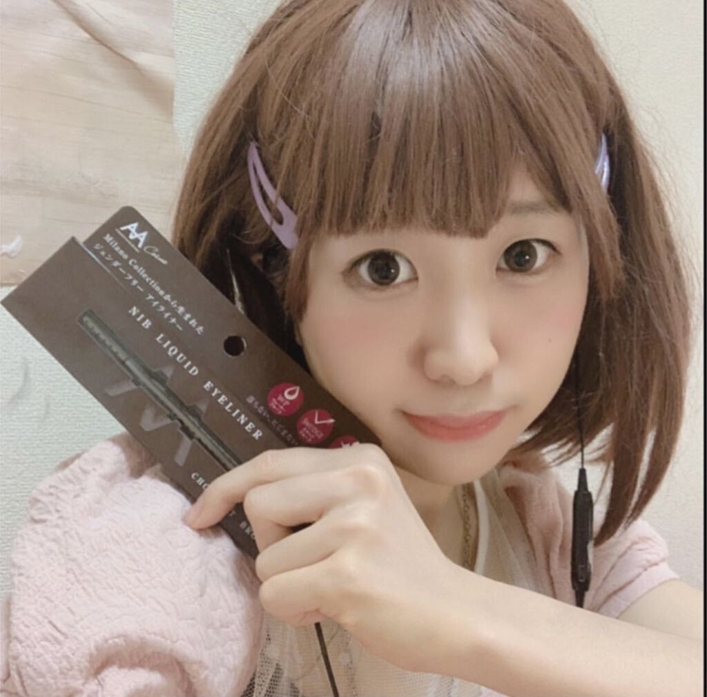 ニブ リクイドアイライナー BR1/ATSUSHI NAKASHIMA Cosme/リキッドアイライナーを使ったクチコミ（1枚目）