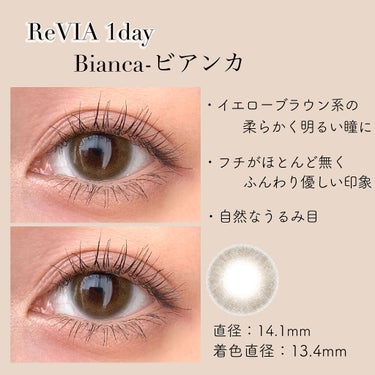 ReVIA 1day/ReVIA/ワンデー（１DAY）カラコンを使ったクチコミ（3枚目）