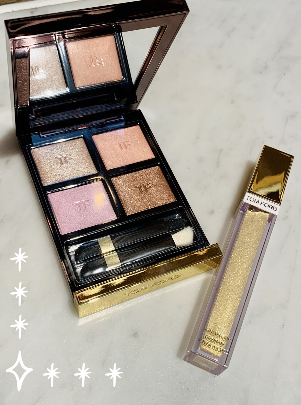 アイ カラー クォード/TOM FORD BEAUTY/アイシャドウパレットを使ったクチコミ（1枚目）