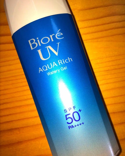 ビオレUV アクアリッチウォータリージェル /ビオレ/日焼け止め・UVケアを使ったクチコミ(1枚目)