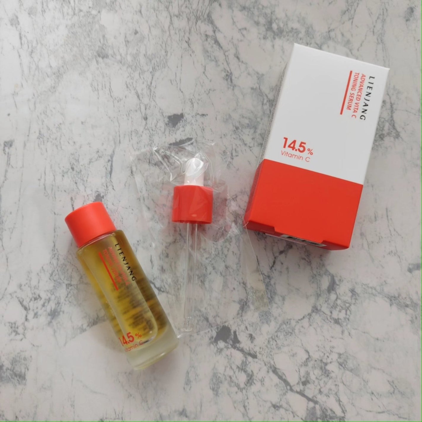 アドバンスド ビタC トーニング セラム14.5/リエンジャン/美容液を使ったクチコミ(5枚目)