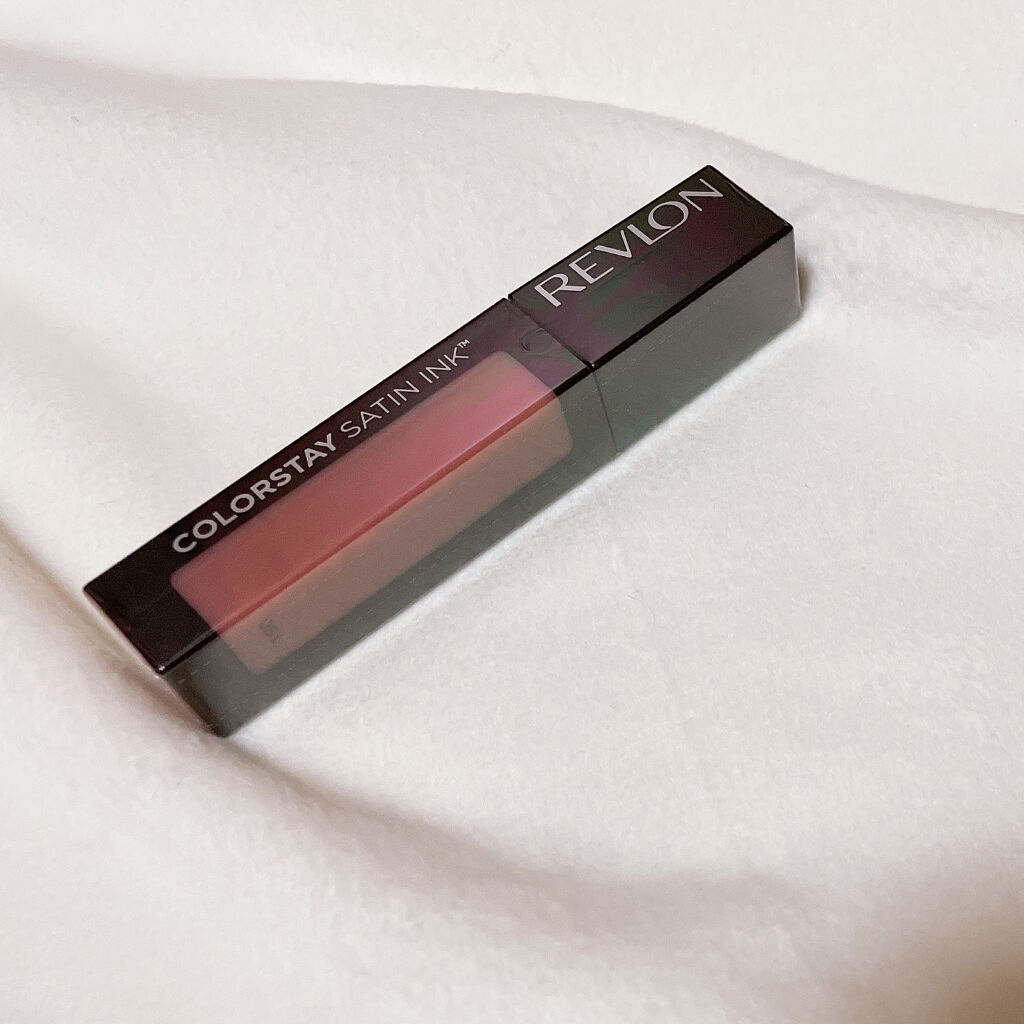 カラーステイ サテン インク/REVLON/口紅を使ったクチコミ（2枚目）