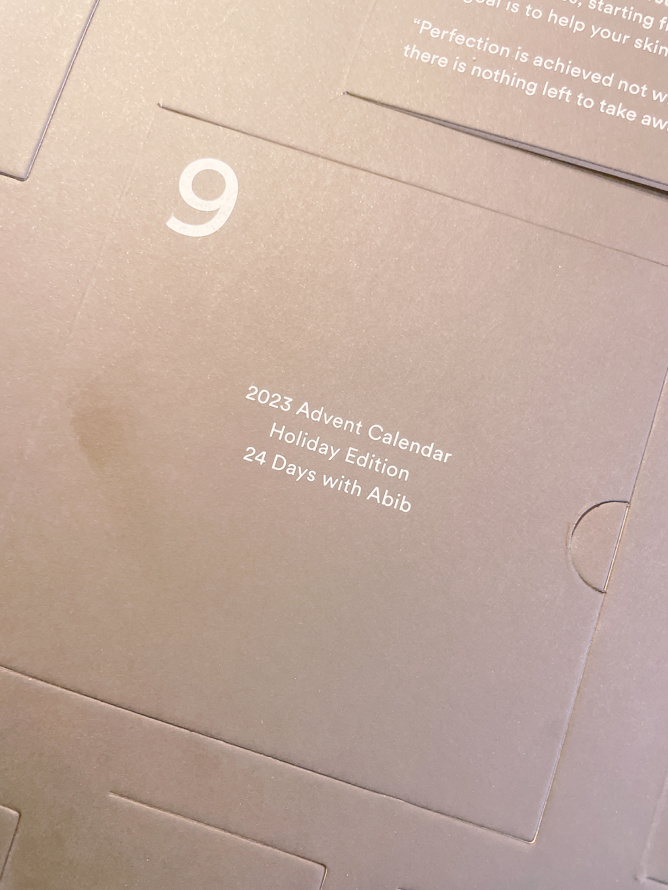 Abib Cosmetics 2023 Advent Calendar Holiday Edition｜Abib の使い方を徹底解説 今日