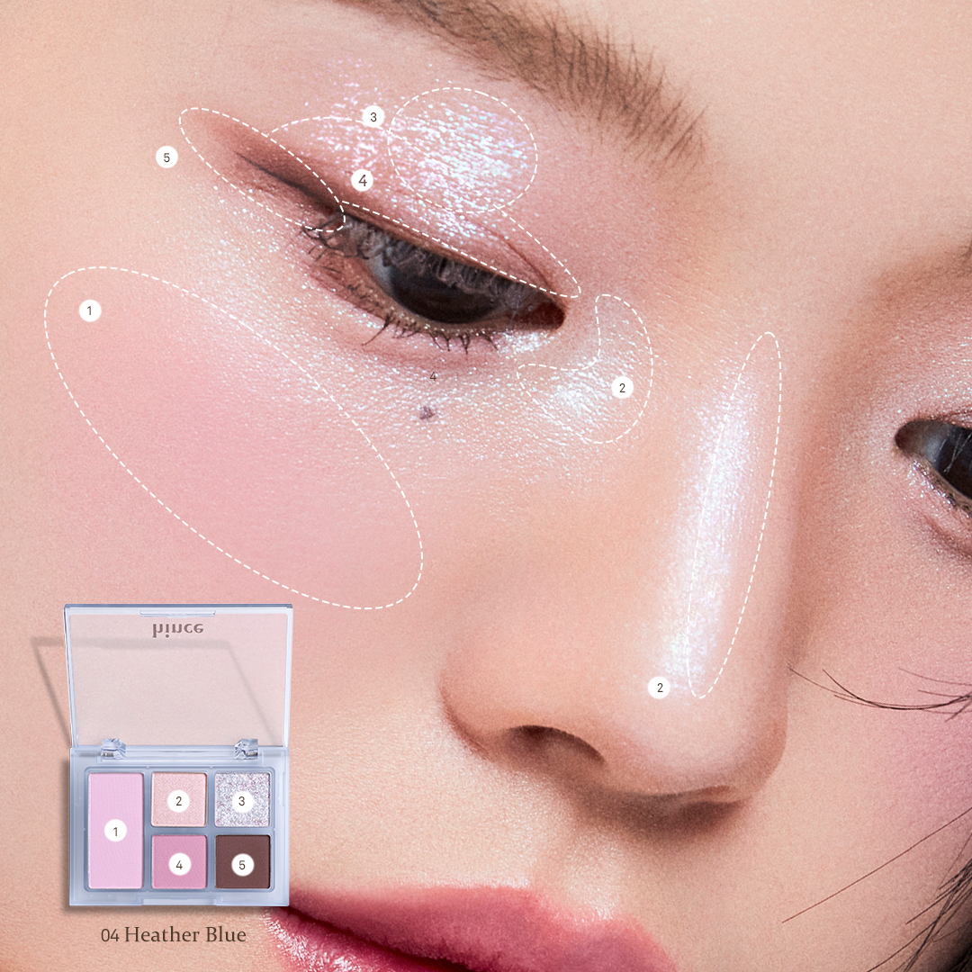 オールラウンドアイパレット/hince/マルチパレットを使ったクチコミ（3枚目）