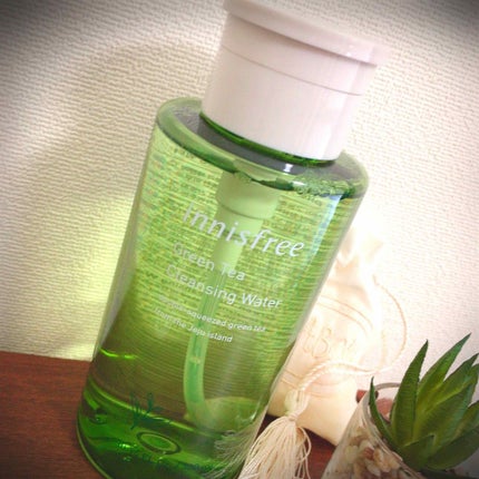 グリーンティー クレンジングウォーター/innisfree/クレンジングウォーターを使ったクチコミ(2枚目)
