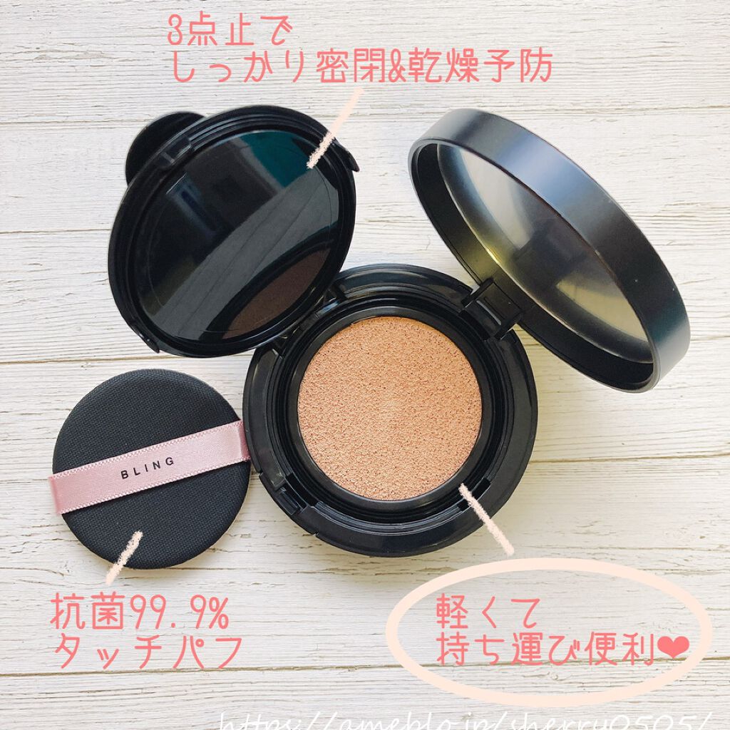 タッチクッション/S2ND/クッションファンデーションを使ったクチコミ（2枚目）