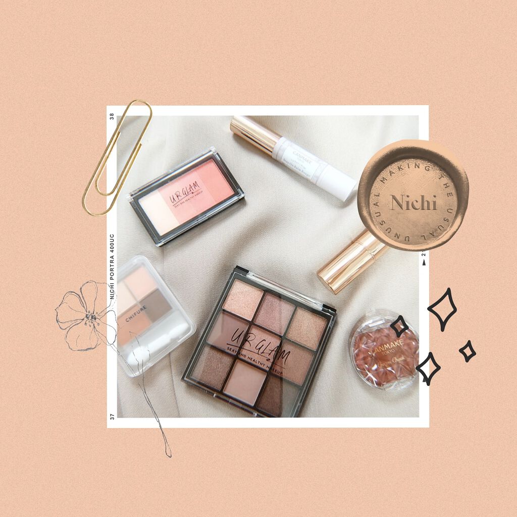 UR GLAM　GRADATION CHEEK/U R GLAM/パウダーチークを使ったクチコミ（1枚目）