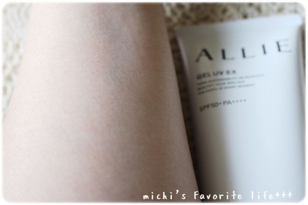 アリィー クロノビューティ ジェルUV EX/アリィー/日焼け止めジェルを使ったクチコミ（1枚目）