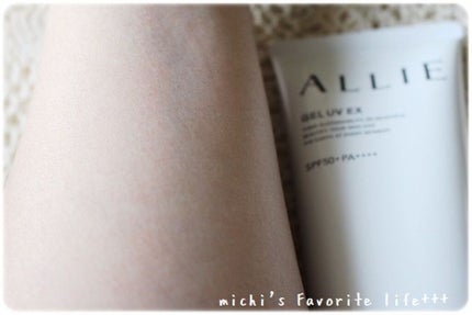 アリィー クロノビューティ ジェルUV EX/アリィー/日焼け止めジェルを使ったクチコミ(1枚目)