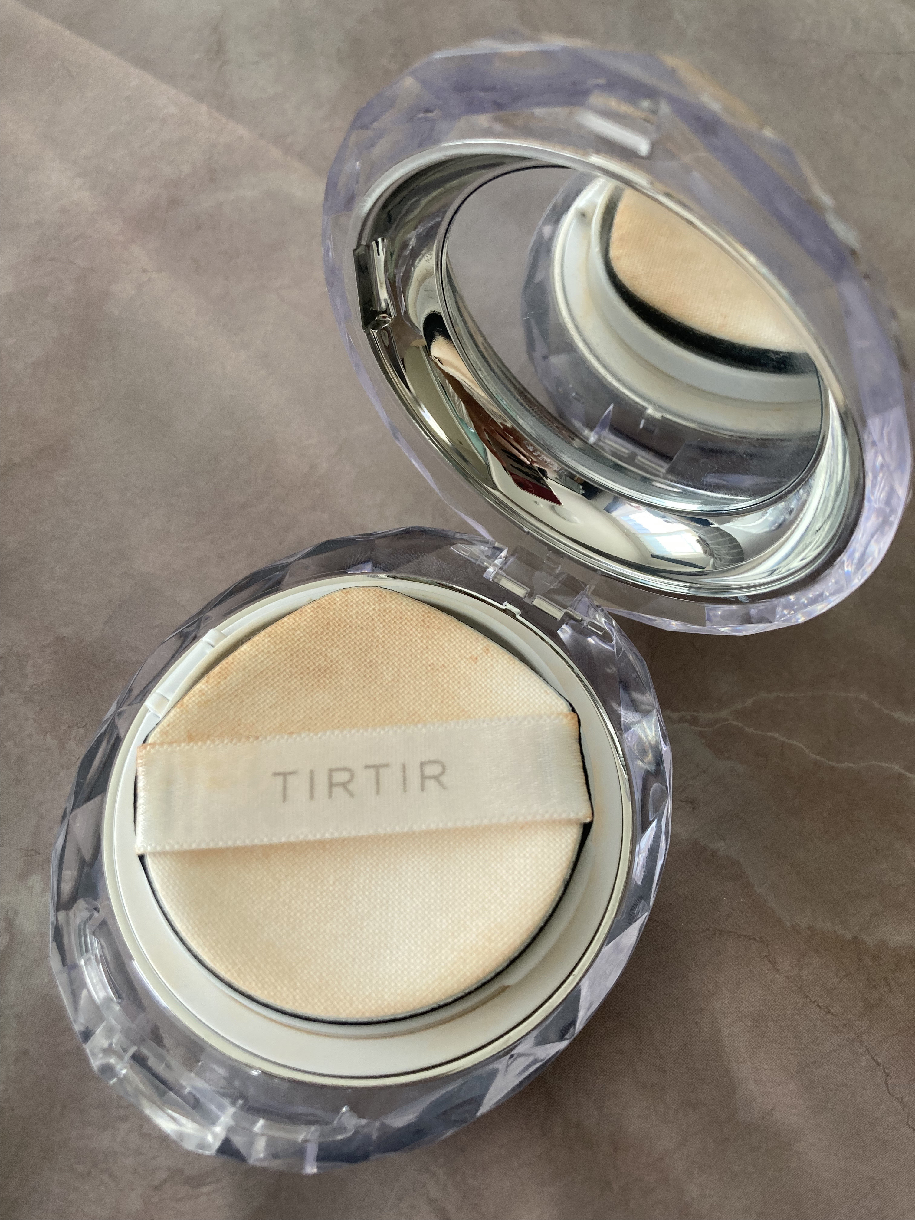 マスクフィット クリスタルメッシュクッション/TIRTIR(ティルティル)/クッションファンデーションを使ったクチコミ（2枚目）