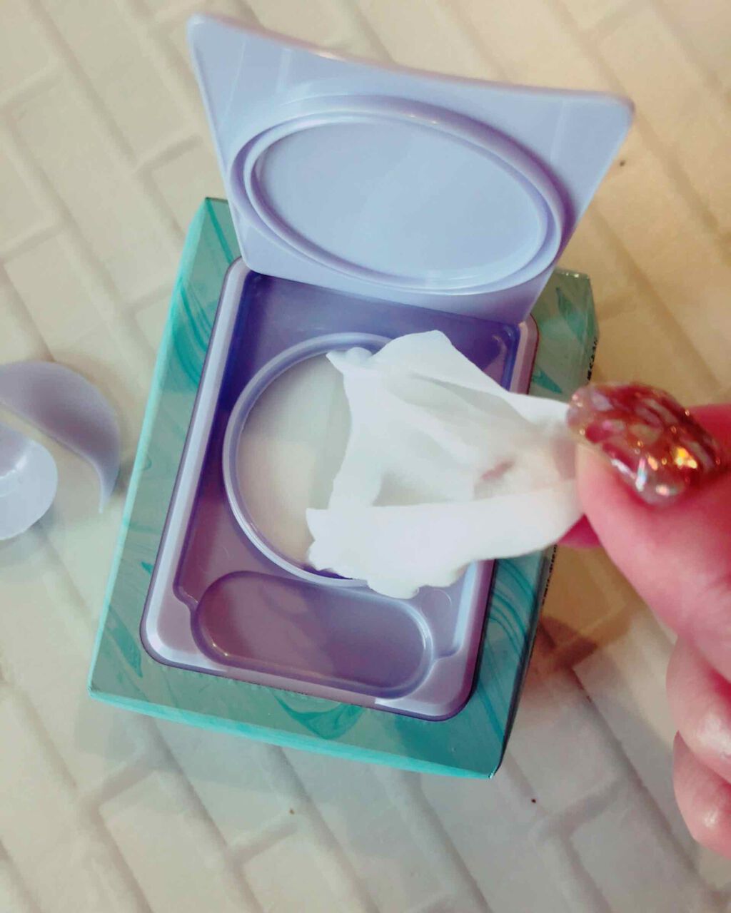 クリアふきとりシート/ビオレ/クレンジングシートを使ったクチコミ(2枚目)