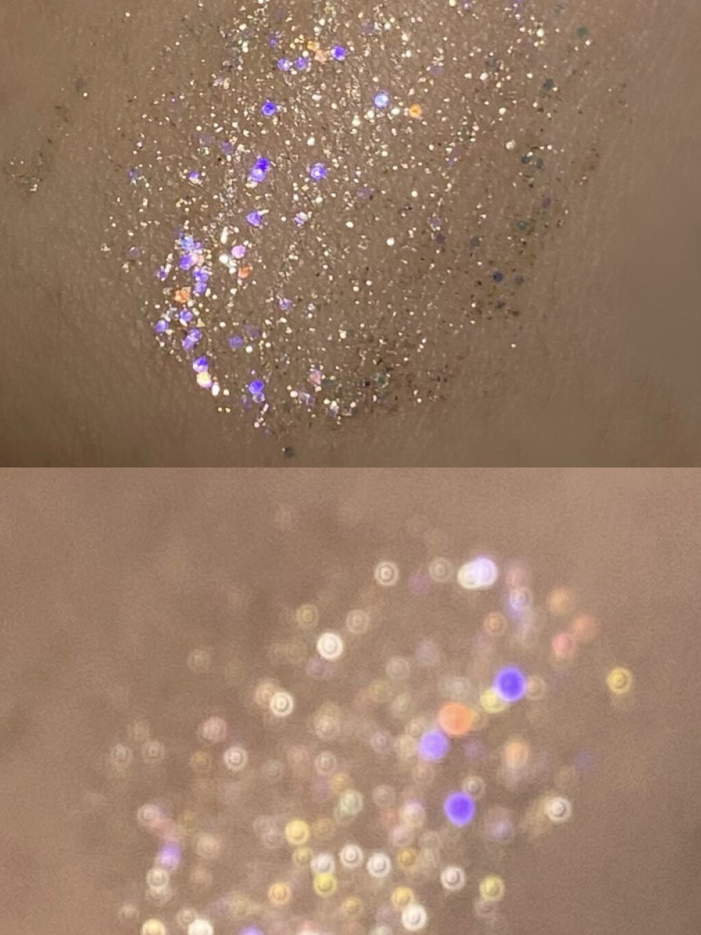 リキッド グリッター シャドウ/rom&nd/グリッターを使ったクチコミ（2枚目）