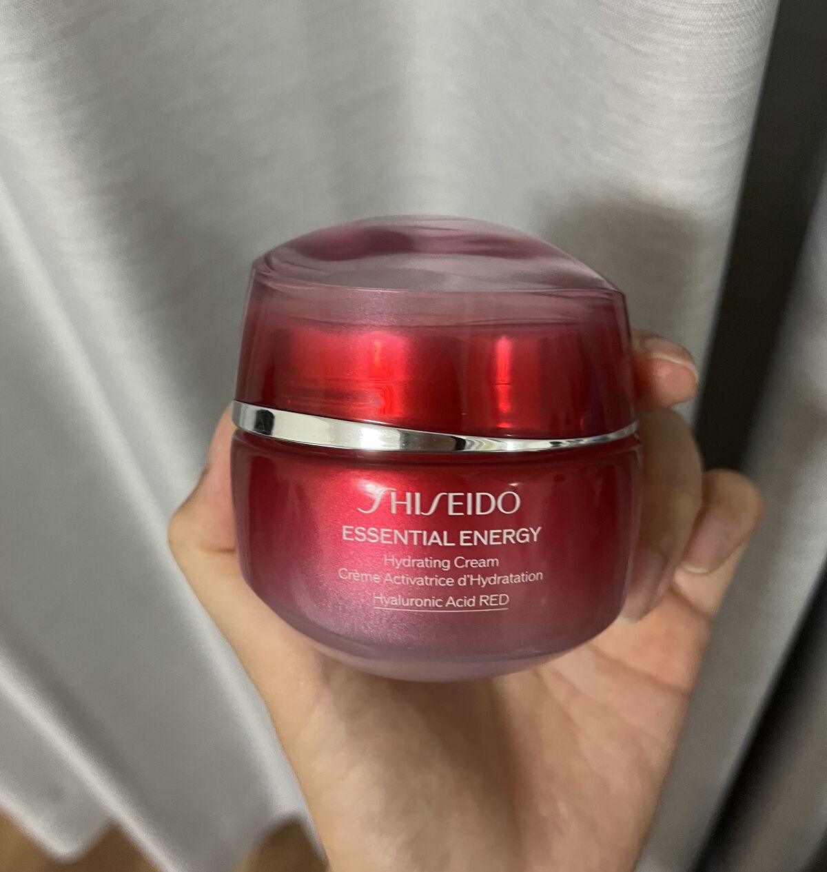 エッセンシャルイネルジャ ハイドレーティング クリーム/SHISEIDO/フェイスクリームを使ったクチコミ（1枚目）