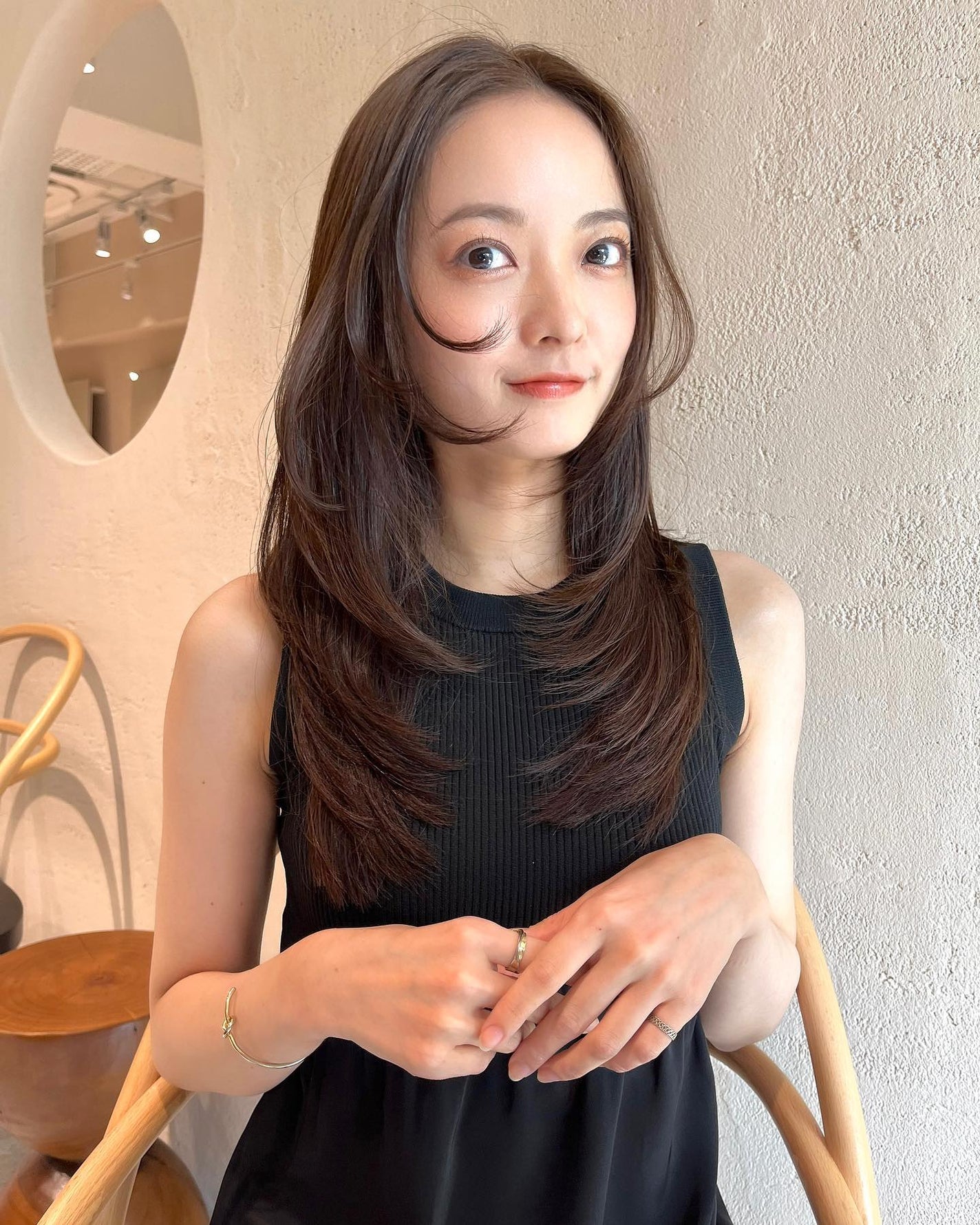 HARUNA on LIPS 「.大人なナチュラルヘア✨.韓国っぽく🌟ワンカールでやりすぎない..」(3枚目)