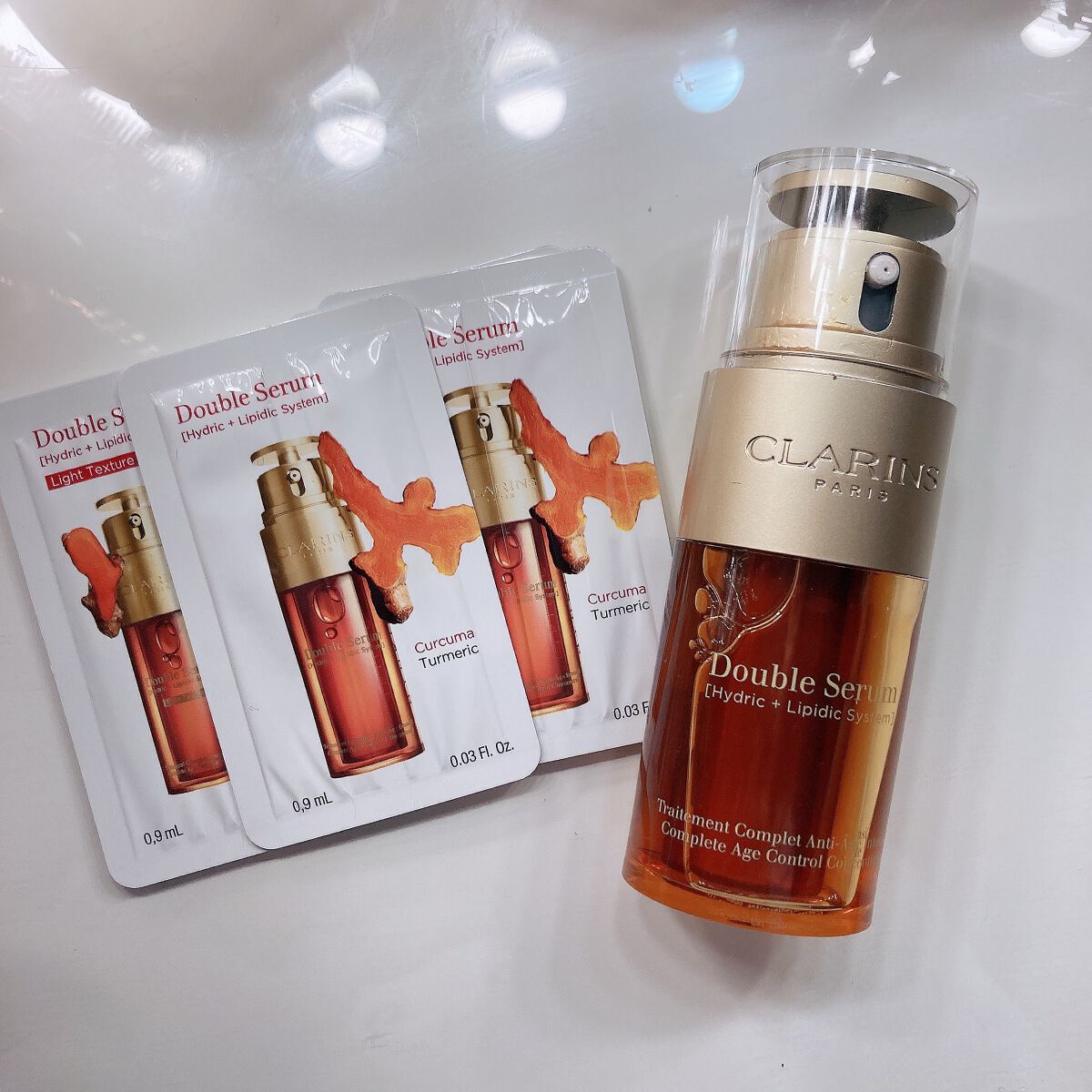 ダブル セーラム EX/CLARINS/美容液を使ったクチコミ（1枚目）