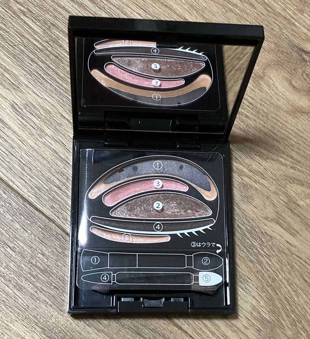 デザイニングインプレッションアイズII/AUBE/アイシャドウパレットを使ったクチコミ(1枚目)