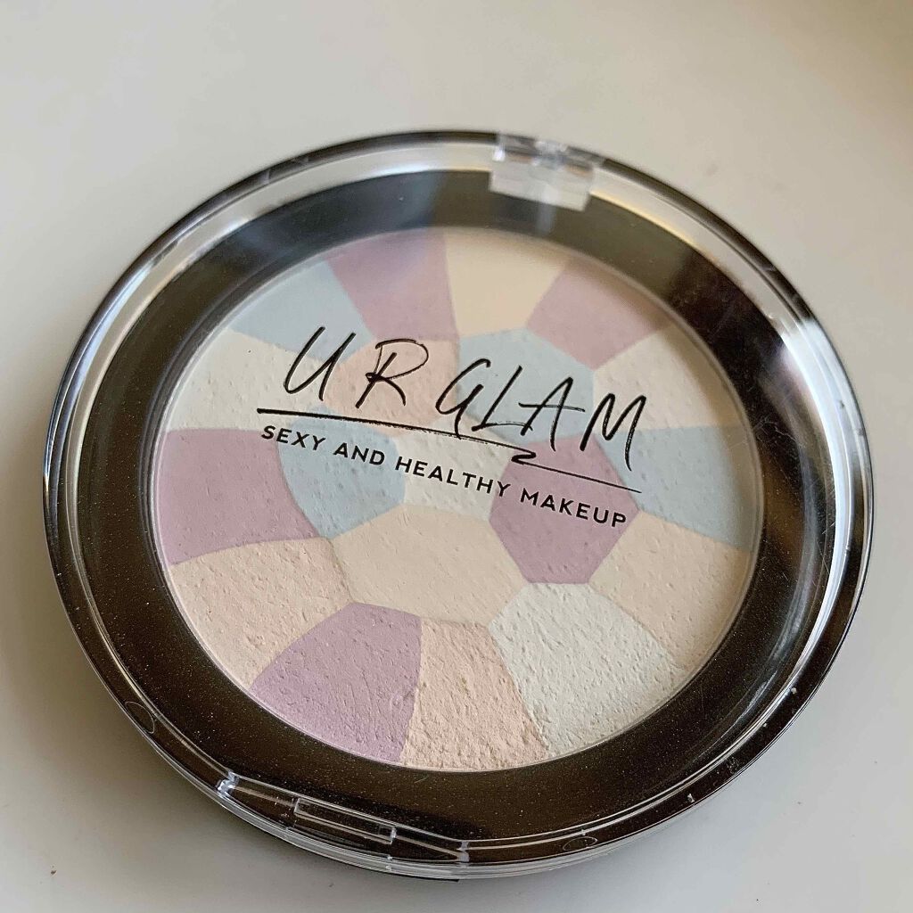 UR GLAM　MARBLE FACE POWDER CL/U R GLAM/プレストパウダーを使ったクチコミ（1枚目）