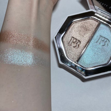KILLAWATT FREESTYLE HIGHLIGHTER DUO/FENTY BEAUTY BY RIHANNA/パウダーハイライトを使ったクチコミ(2枚目)