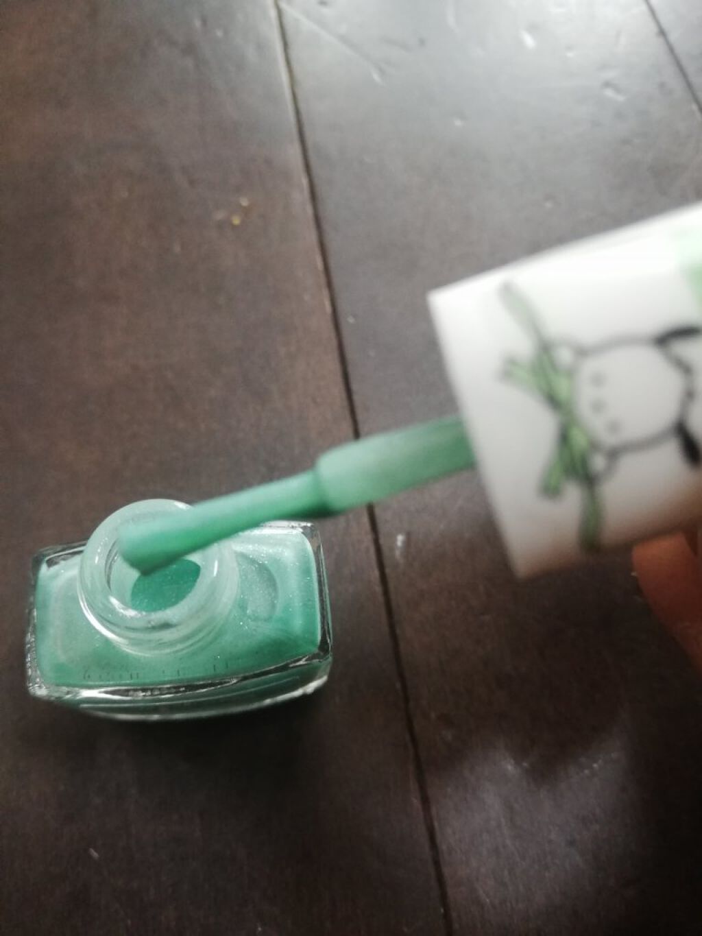 フレンドネイル(リニューアル品) /DAISO/マニキュアを使ったクチコミ(2枚目)