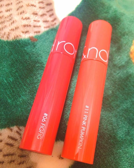 ジューシーラスティングティント/rom&nd/リップティントを使ったクチコミ(1枚目)