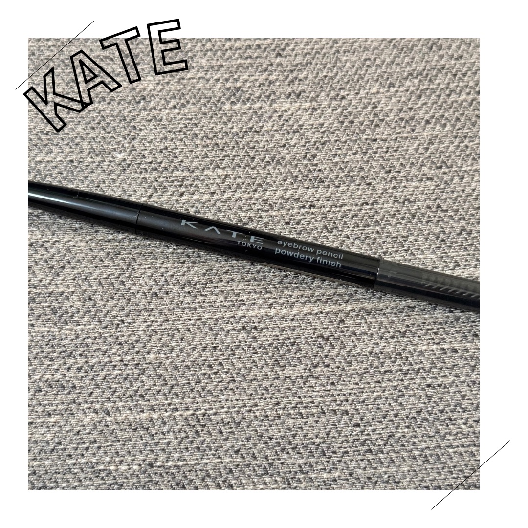 ケイト アイブロウペンシル(パウダリーフィニッシュ) 04 グレイッシュブラウン/KATE/アイブロウペンシルを使ったクチコミ（1枚目）