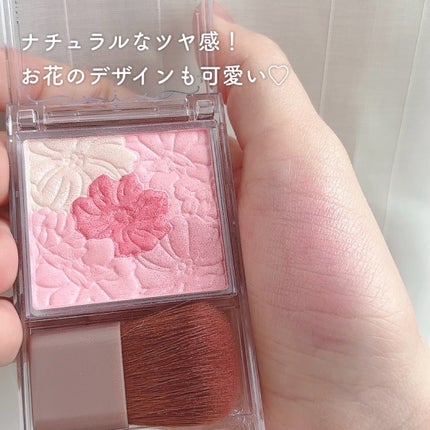 グロウフルールチークス/キャンメイク/パウダーチークを使ったクチコミ(4枚目)