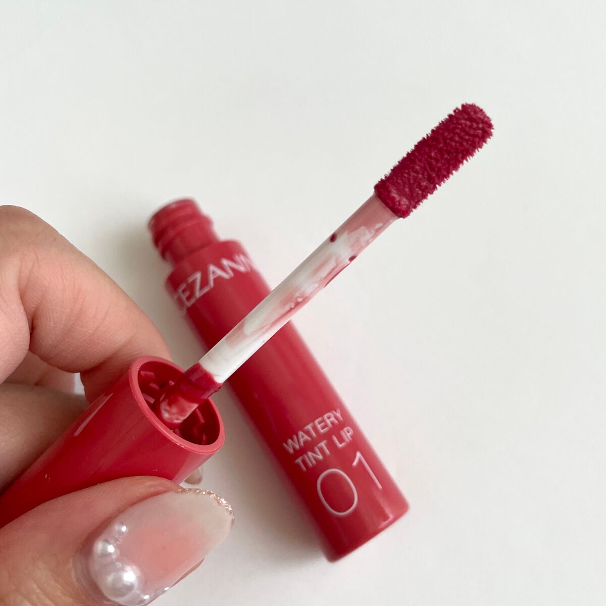 ウォータリーティントリップ/CEZANNE/リップティントを使ったクチコミ(5枚目)