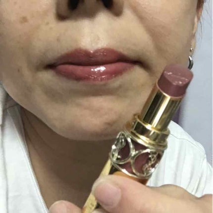 ルージュ ヴォリュプテ シャイン/YVES SAINT LAURENT BEAUTE/口紅を使ったクチコミ(1枚目)