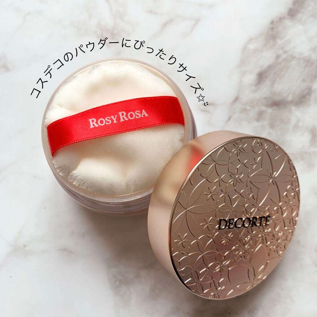 ビロードタッチパフ 2P/ロージーローザ/パフ・スポンジを使ったクチコミ(5枚目)