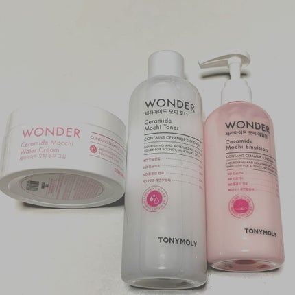 Wonder Ceramide Mochi Toner(トニーモリーワンダーCモチトナー)/TONYMOLY/化粧水を使ったクチコミ(2枚目)