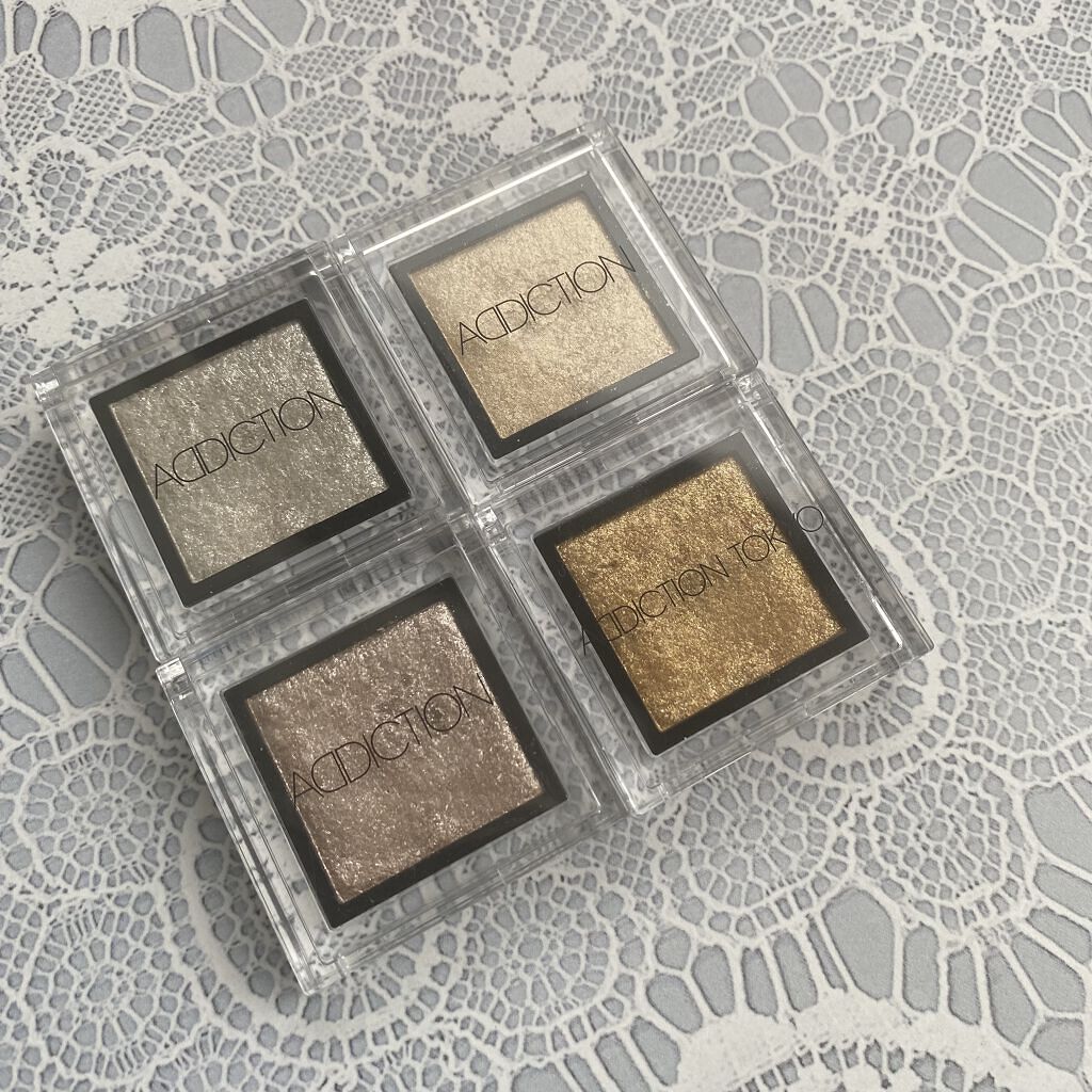 ザ アイシャドウ L 160 The Richest Gold/ADDICTION/単色アイシャドウを使ったクチコミ（1枚目）