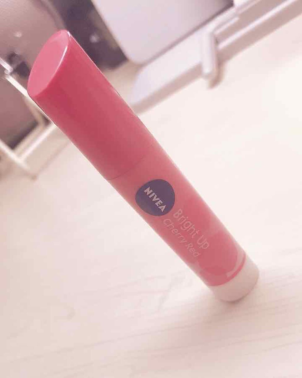 モイストピュアカラーリップ/ニベア/リップクリームを使ったクチコミ（1枚目）