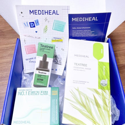 ティーツリー エッセンシャルマスクカーミングモイスチャー/MEDIHEAL/シートマスク・パックを使ったクチコミ(2枚目)