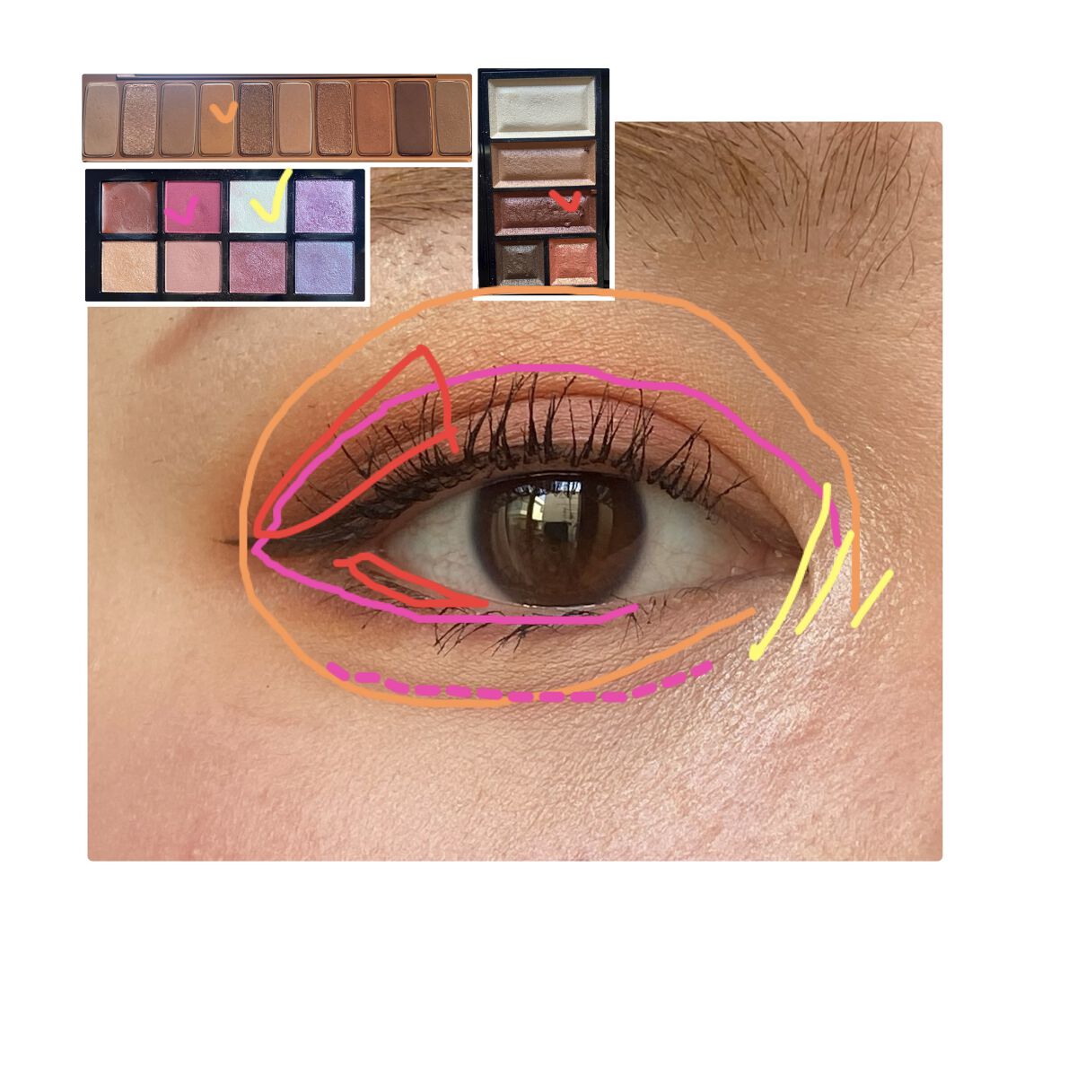 ショコラスウィート アイズ ソフトマット/リンメル ロンドン/アイシャドウパレットを使ったクチコミ（3枚目）