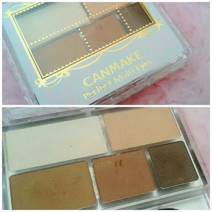 パーフェクトマルチアイズ/キャンメイク/アイシャドウパレットを使ったクチコミ(1枚目)