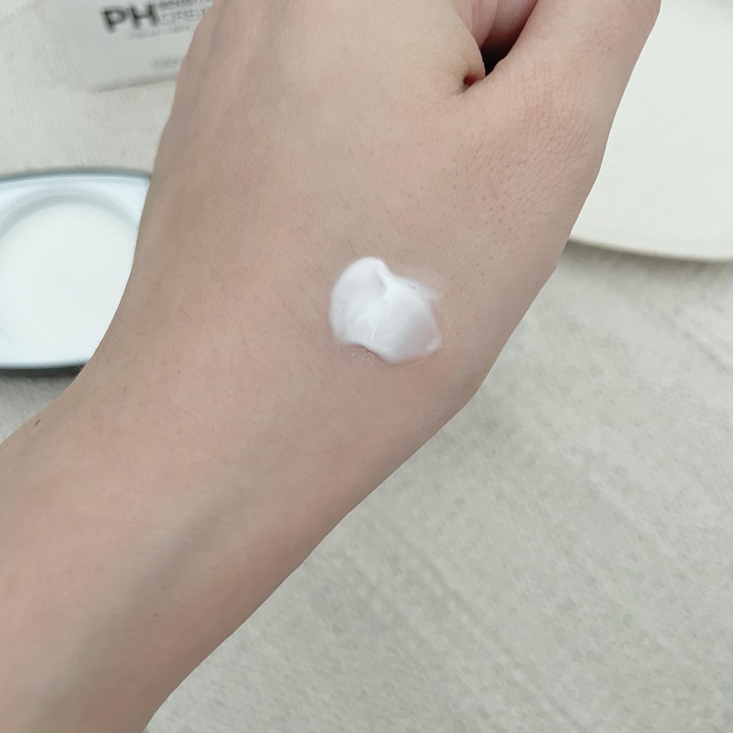 サミュ PHセンシティブクリーム/SAM'U/フェイスクリームを使ったクチコミ（3枚目）