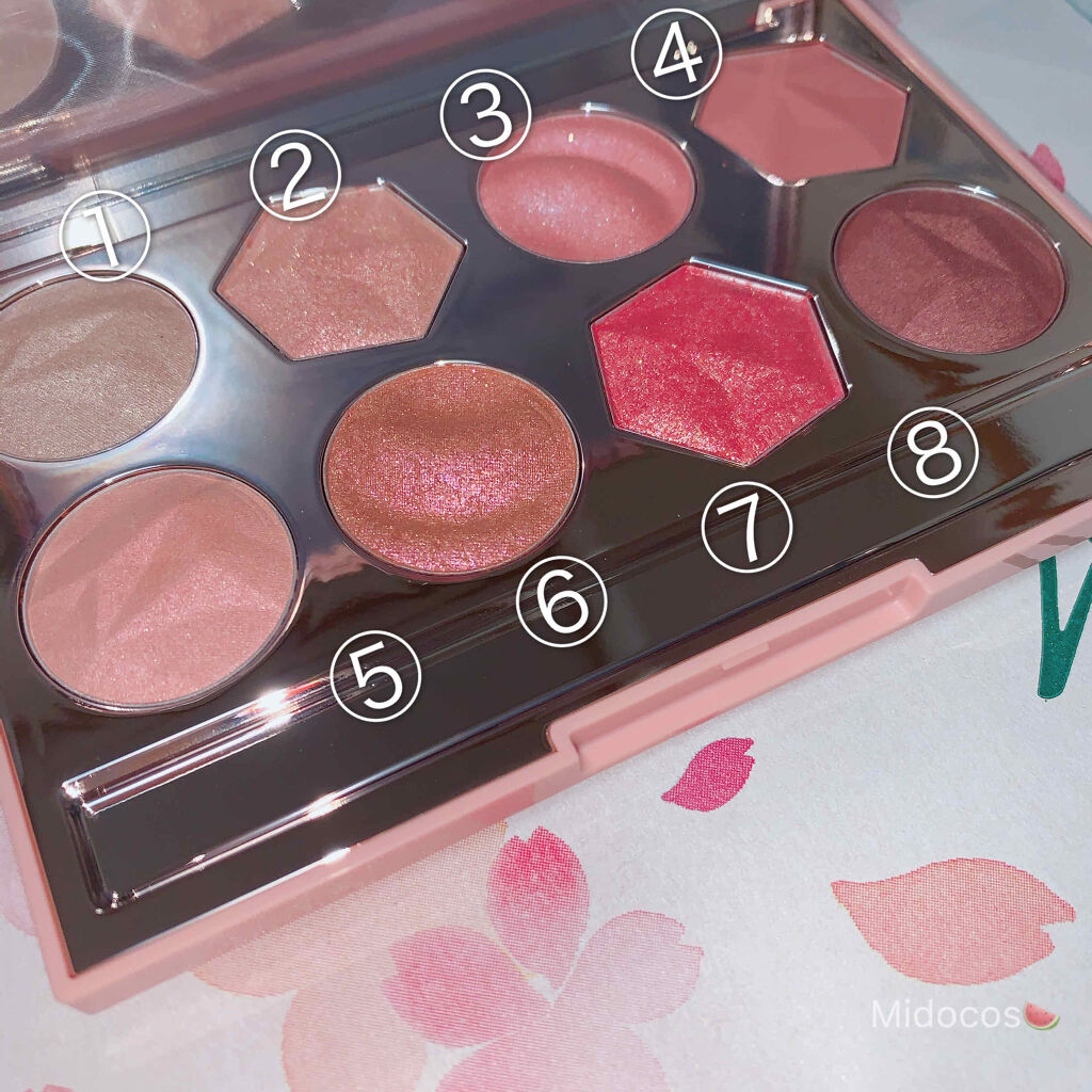 プリズム エアー アイ パレット/CLIO/アイシャドウパレットを使ったクチコミ（2枚目）