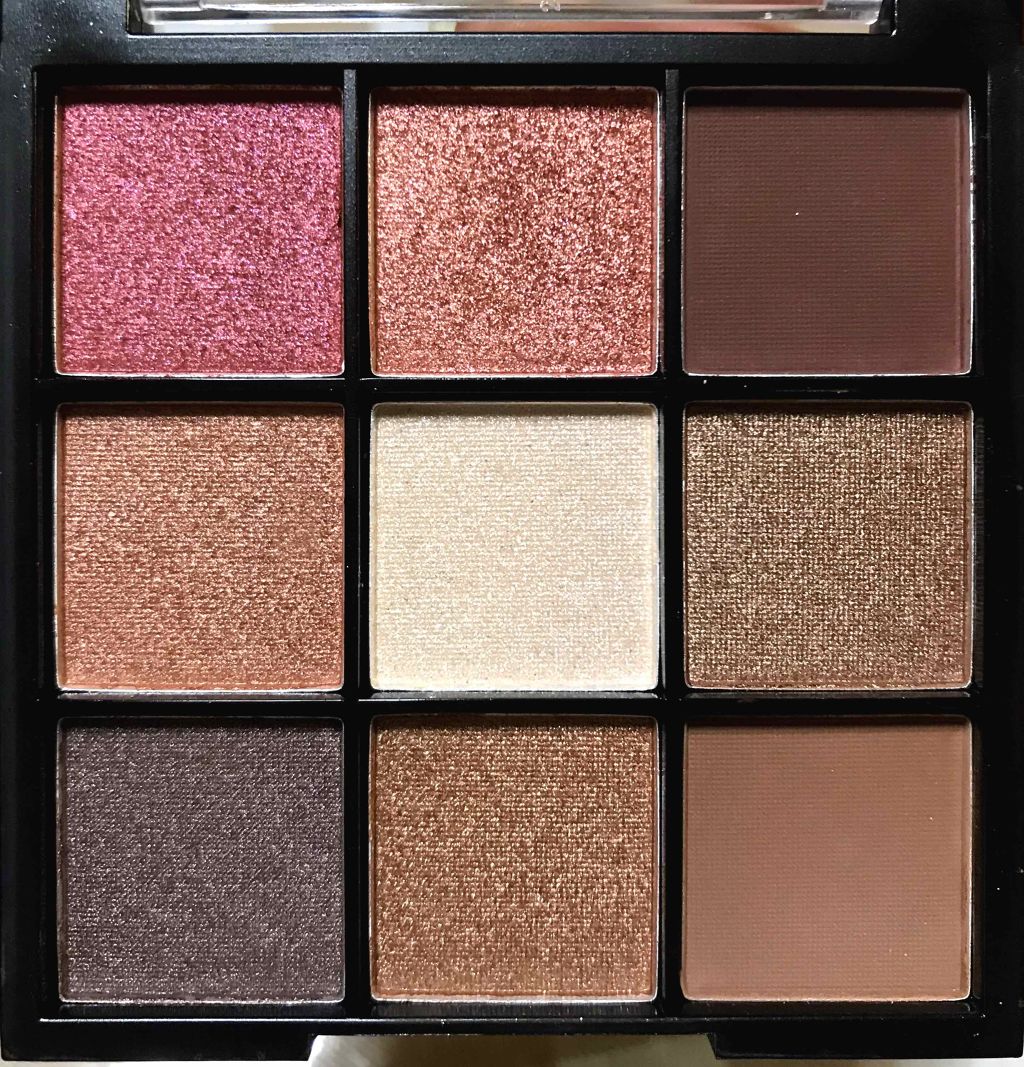 UR GLAM　BLOOMING EYE COLOR PALETTE/U R GLAM/アイシャドウパレットを使ったクチコミ（2枚目）