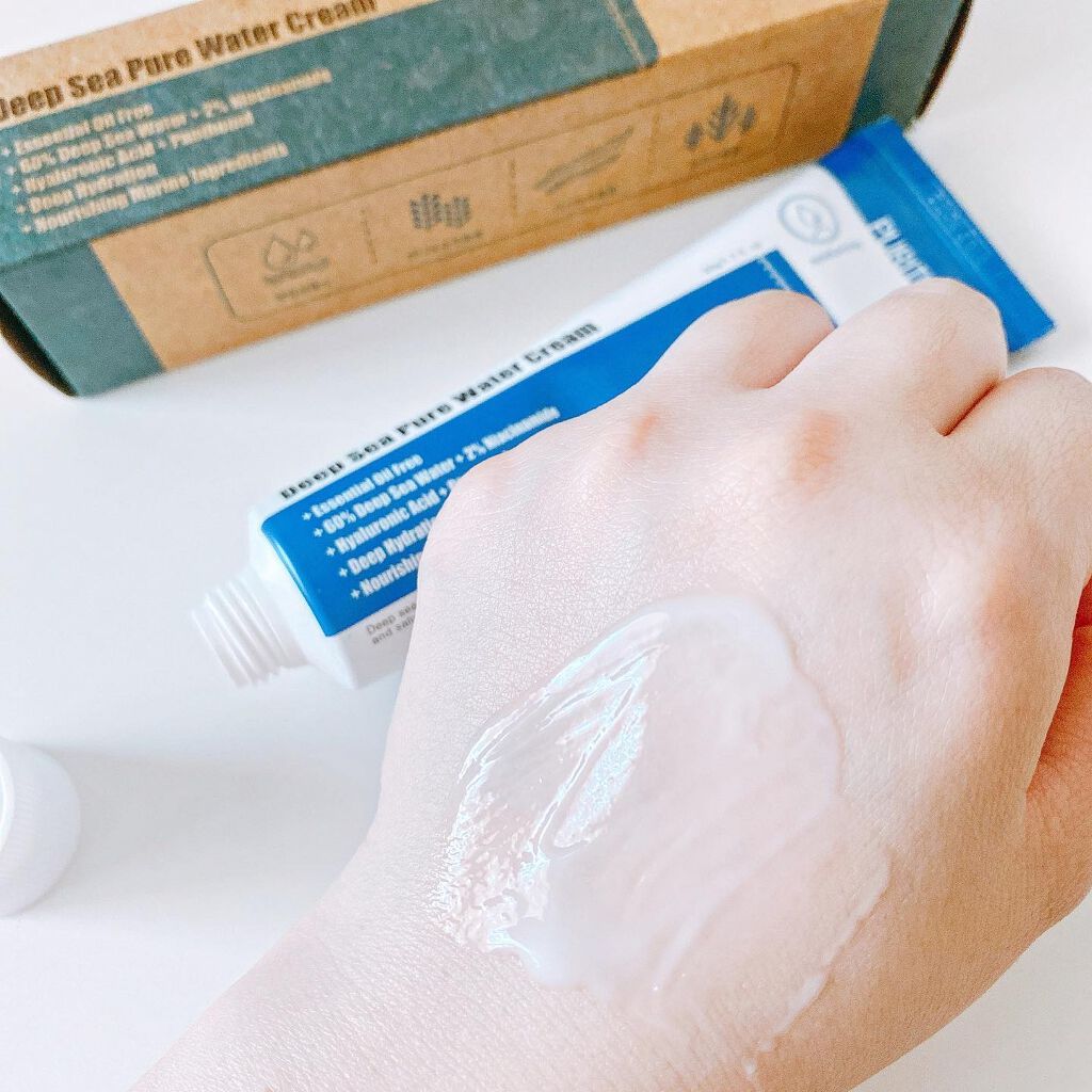 ディープシーピュアウォータークリーム/PURITO/フェイスクリームを使ったクチコミ(3枚目)