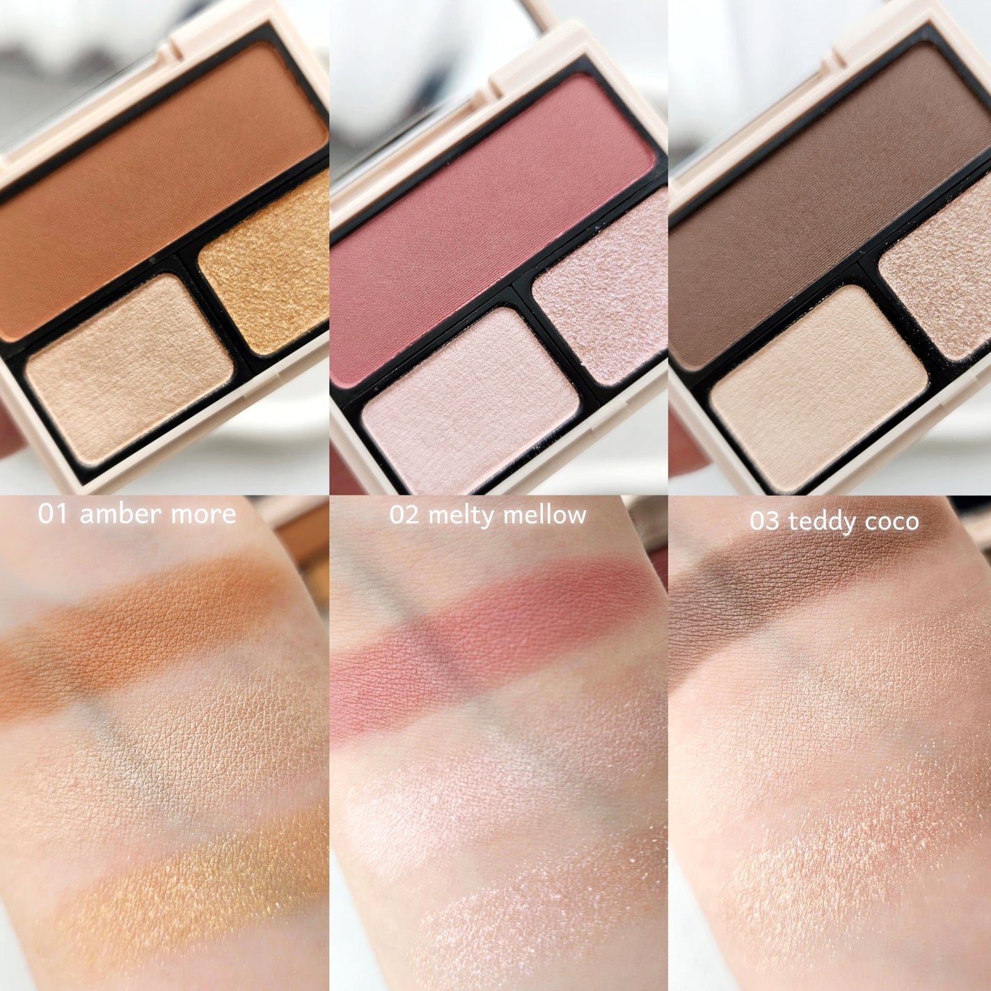 アイカラーパレット/Upt/アイシャドウパレットを使ったクチコミ(3枚目)