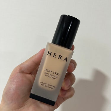 シルキーステイファンデーション 21N/HERA/リキッドファンデーションを使ったクチコミ（2枚目）