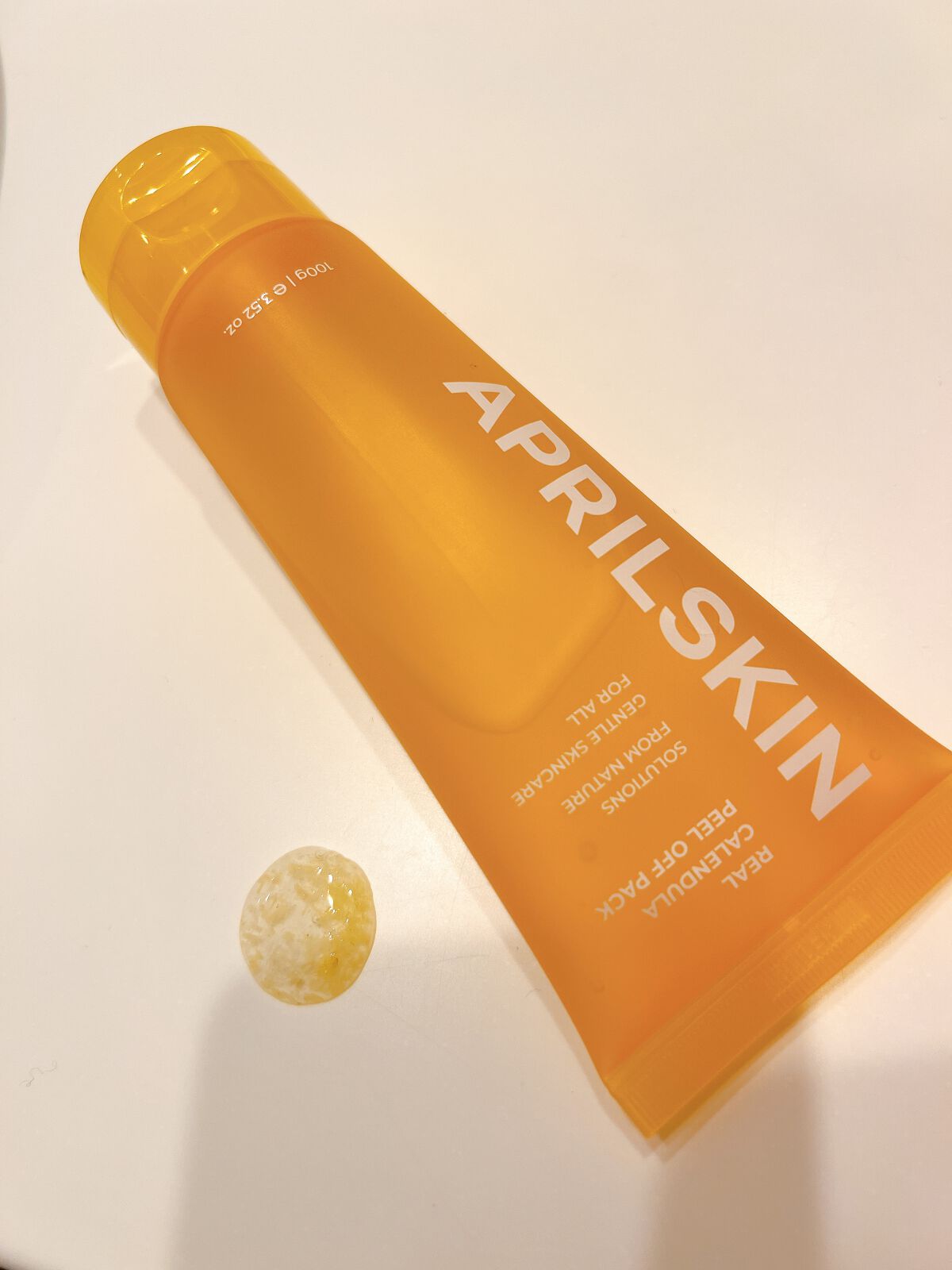 リアルカレンデュラピールオフパック/APRILSKIN/ピーリングを使ったクチコミ(1枚目)