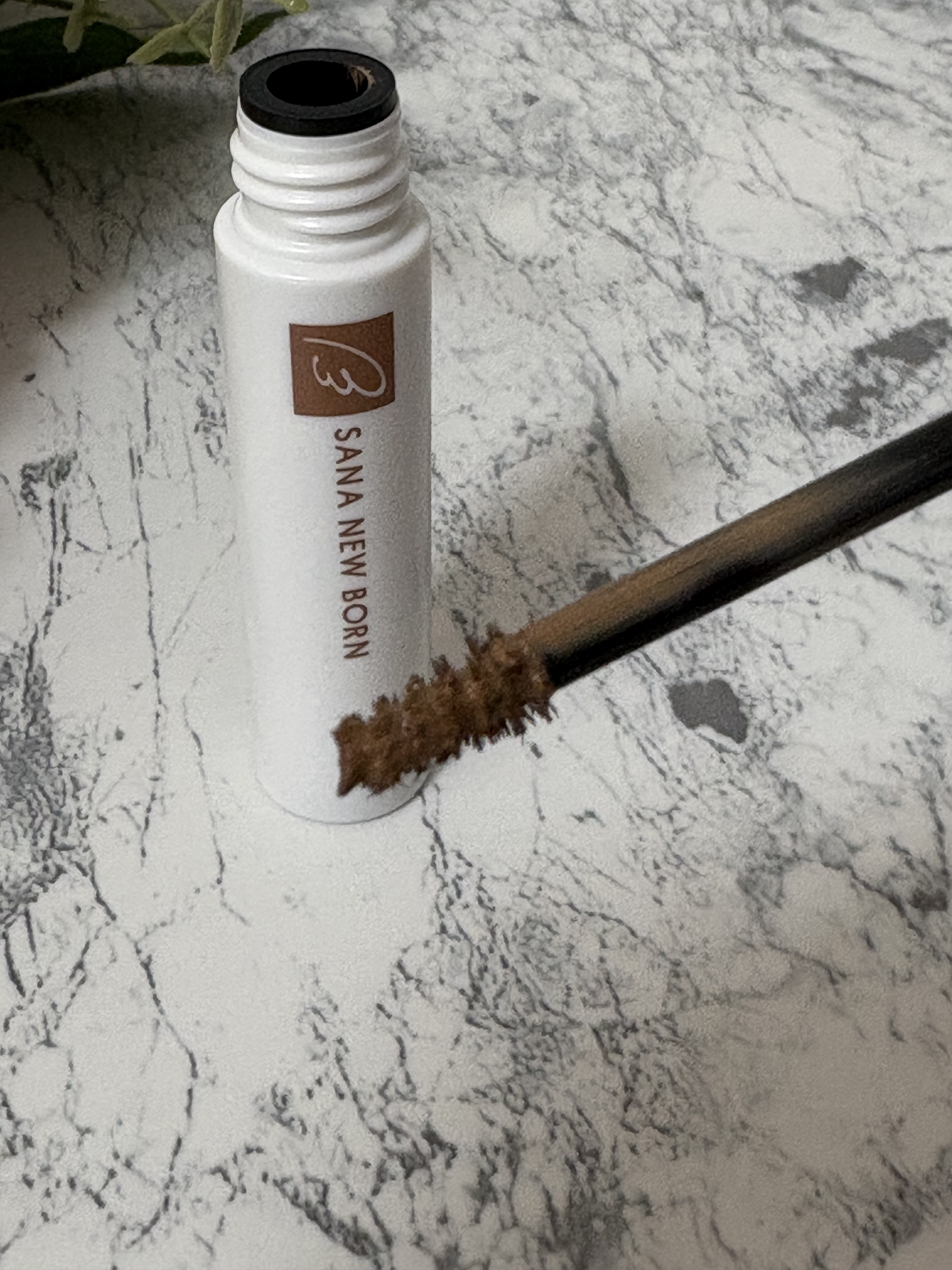 サナ ニューボーン カラーリングブロウマスカラ 01 ナチュラルブラウン/サナ ニューボーン/マスカラを使ったクチコミ（3枚目）