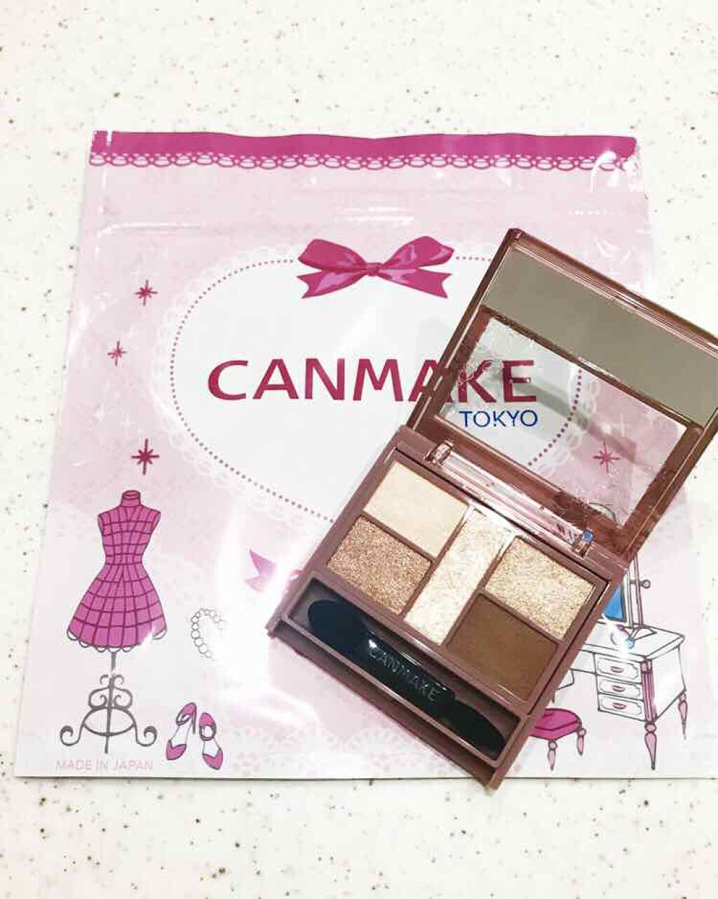 パーフェクトスタイリストアイズ/キャンメイク/アイシャドウパレットを使ったクチコミ（3枚目）