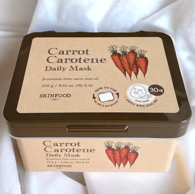 キャロットカロテン デイリーマスク/SKINFOOD/シートマスク・パックを使ったクチコミ(2枚目)